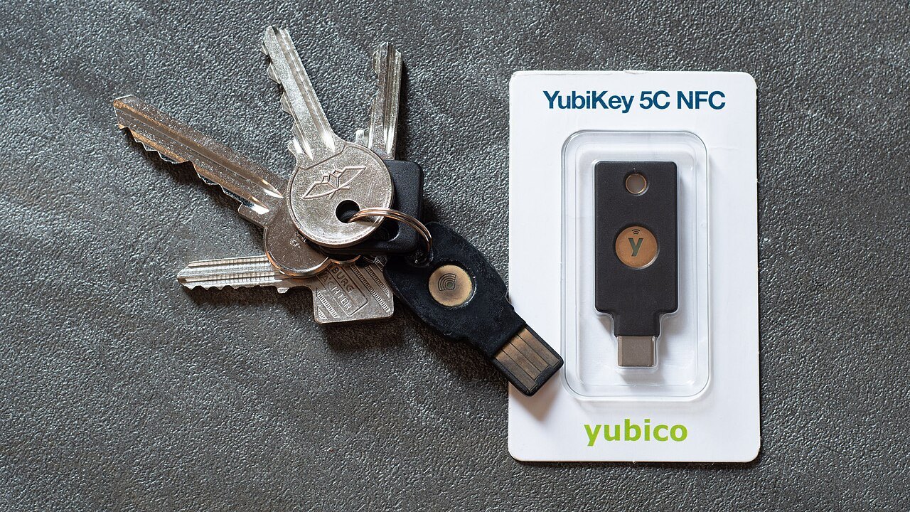 YubiKey 5C NFC 安全密钥