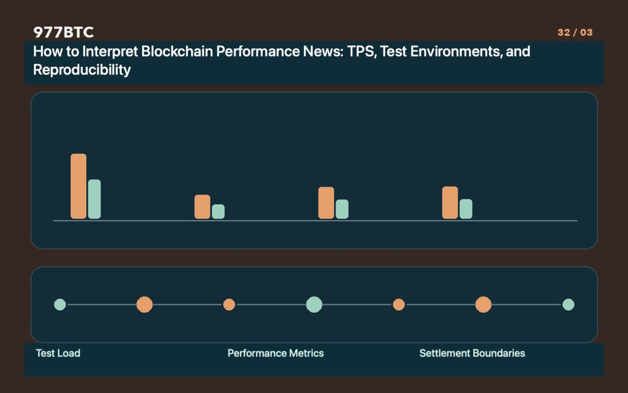How to Interpret Blockchain Performance News: TPS, Test Environments, and Reproducibility