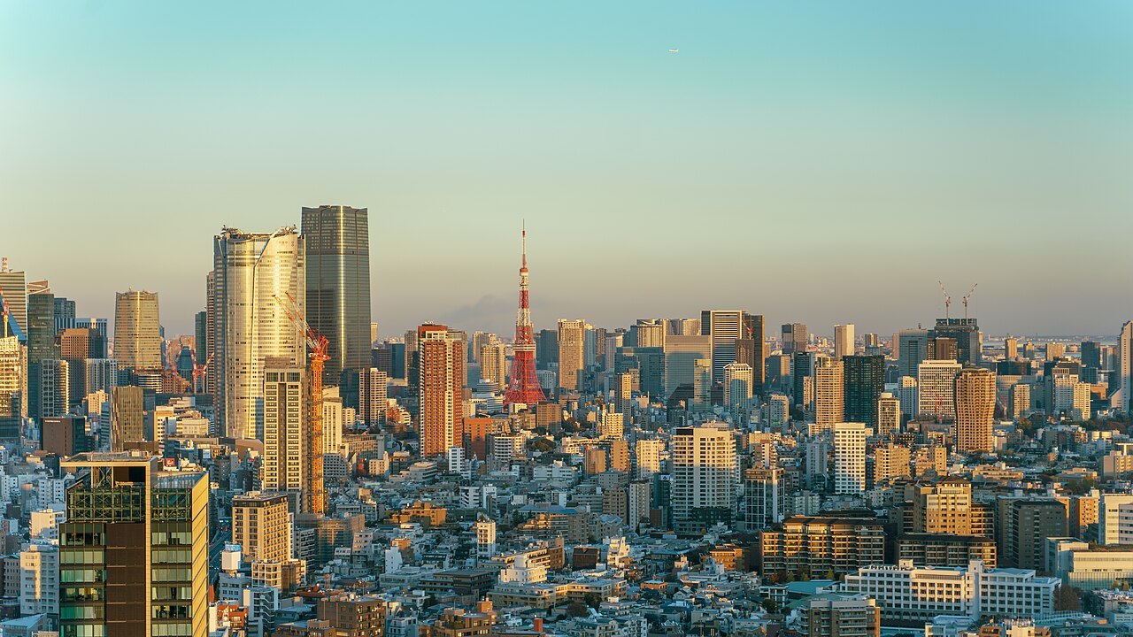 东京城市天际线