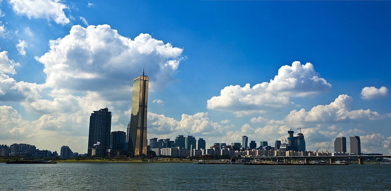 首爾漢江與城市景觀